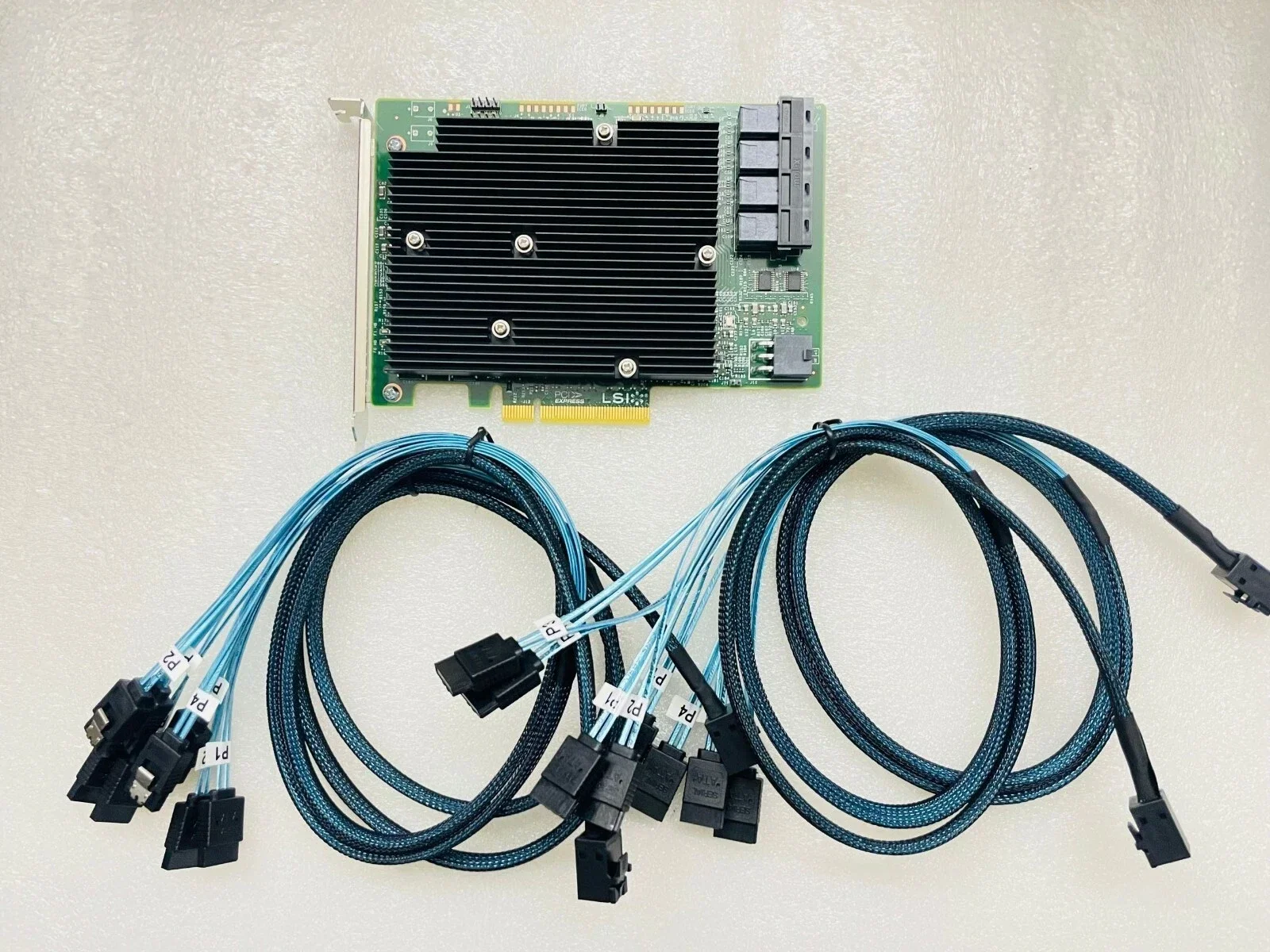 Lsi 9300 16I Hba It Mode - بطاقة محول ناقل HBA LSI SAS