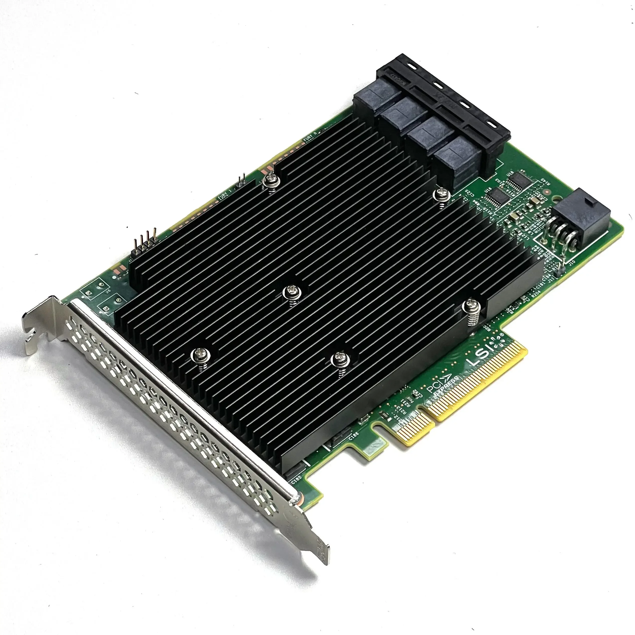 بطاقة محول ناقل HBA LSI SAS 93 - مراجعة Lsi 9300 16I Hba It Mode وسعره